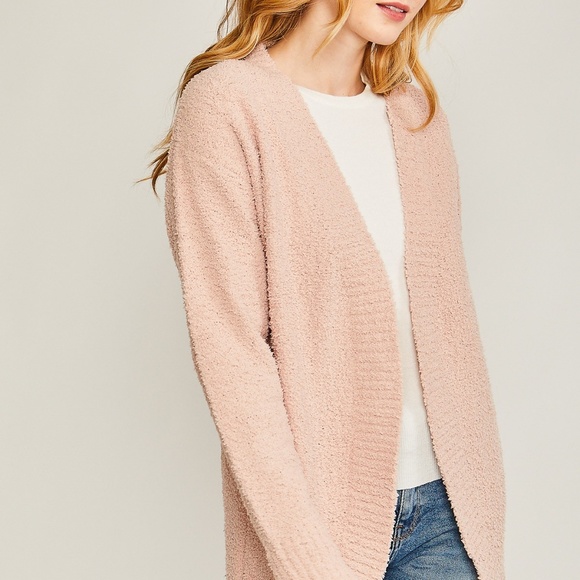 Pink Sweater Cardigan - Picture 2 of 3